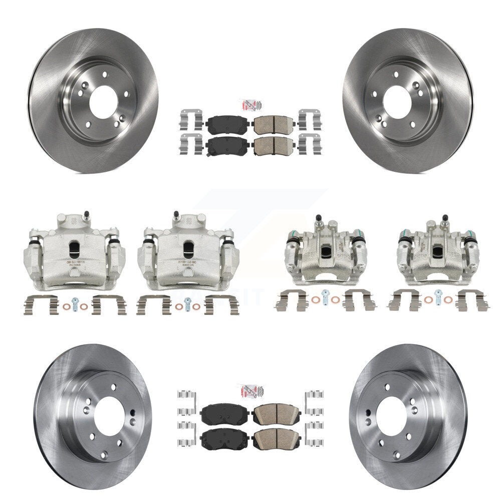 Transit Auto KC8-102199N Disc Brake Kit for 2016 Hyundai Sonata - Front and Rear product image
