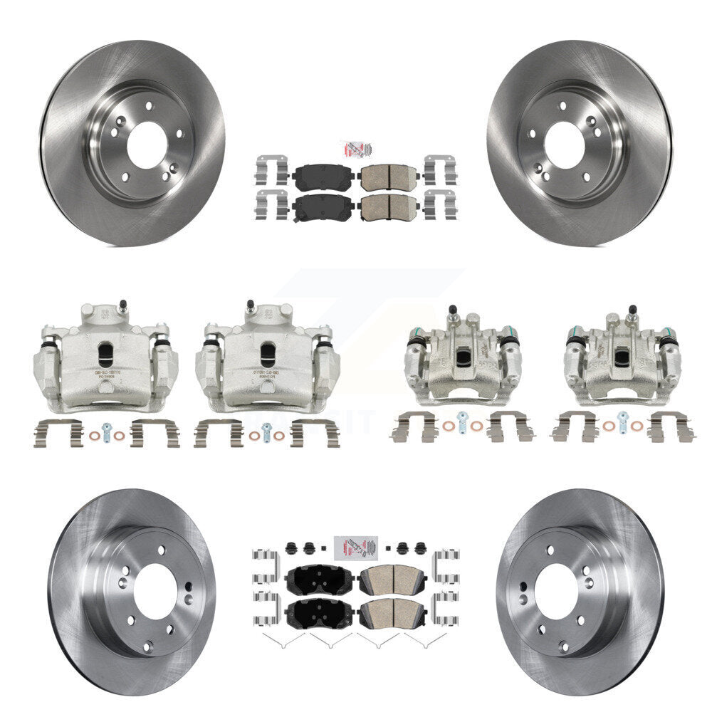 Transit Auto KC8-102200N Disc Brake Kit for 2016 Hyundai Sonata - Front and Rear product image