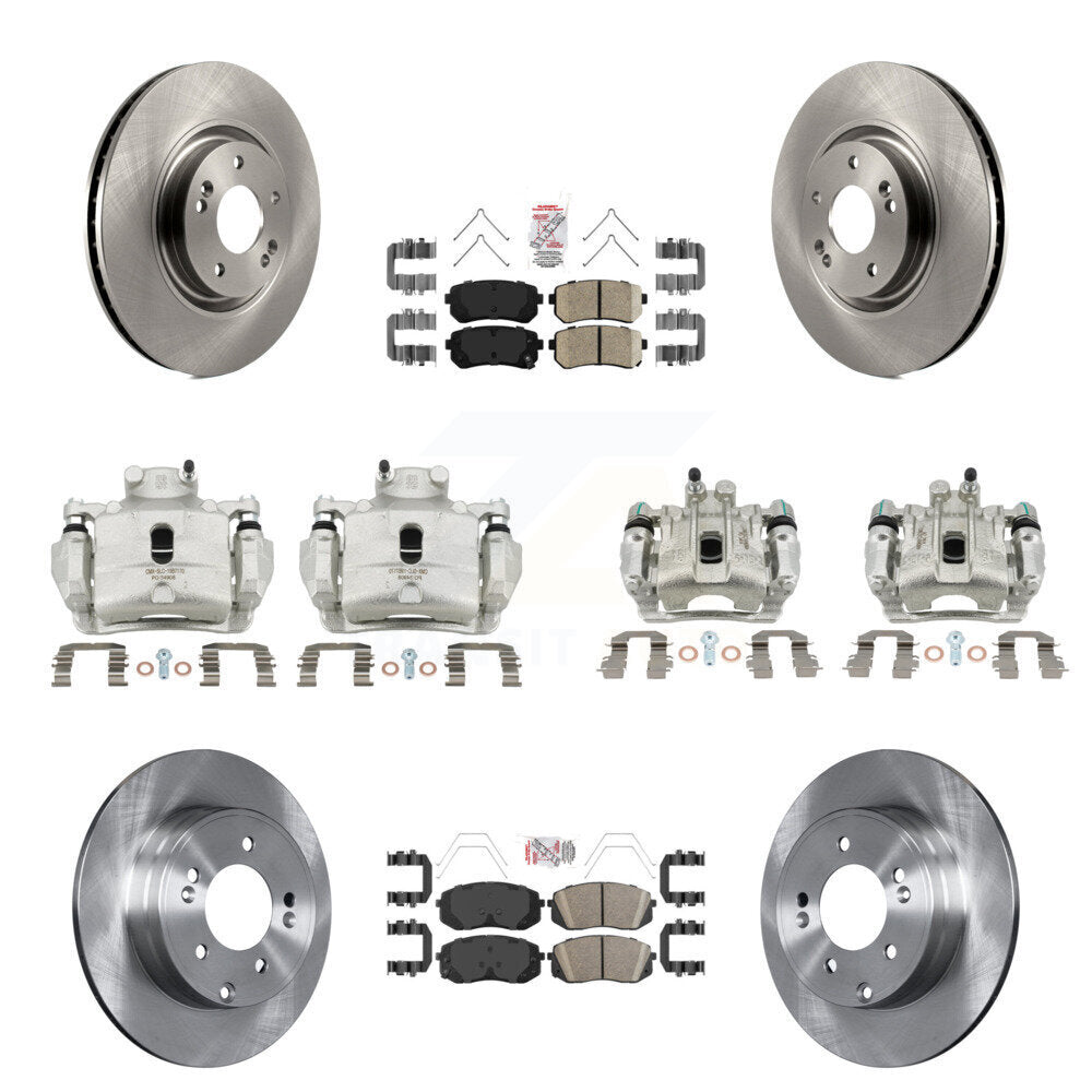 Transit Auto KC8-102203N Disc Brake Kit for 2016-2019 Kia Optima - Front and Rear product image