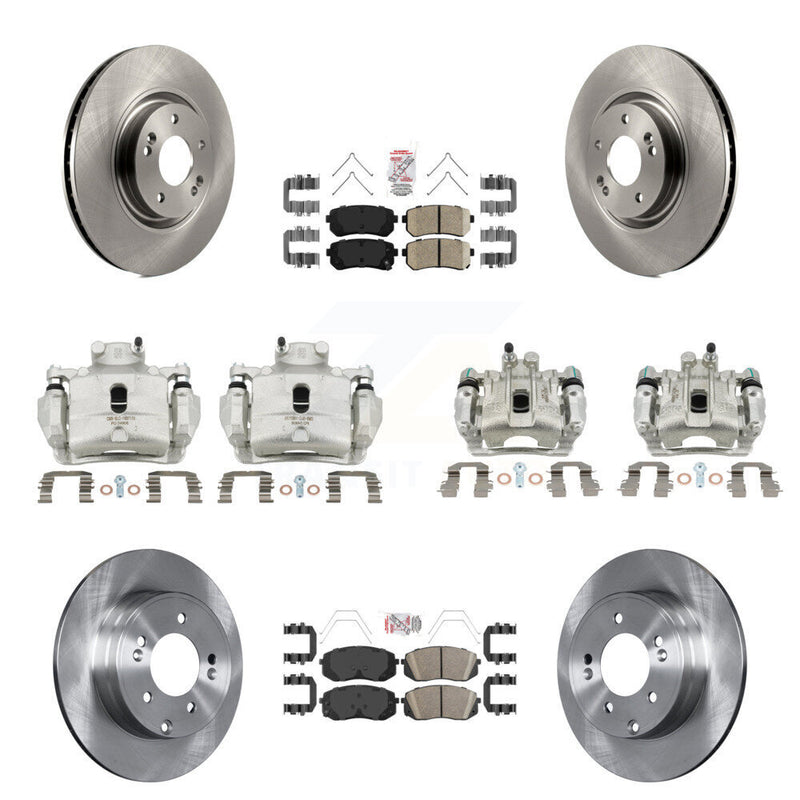 Transit Auto KC8-102203N Disc Brake Kit for 2016-2019 Kia Optima - Front and Rear product image