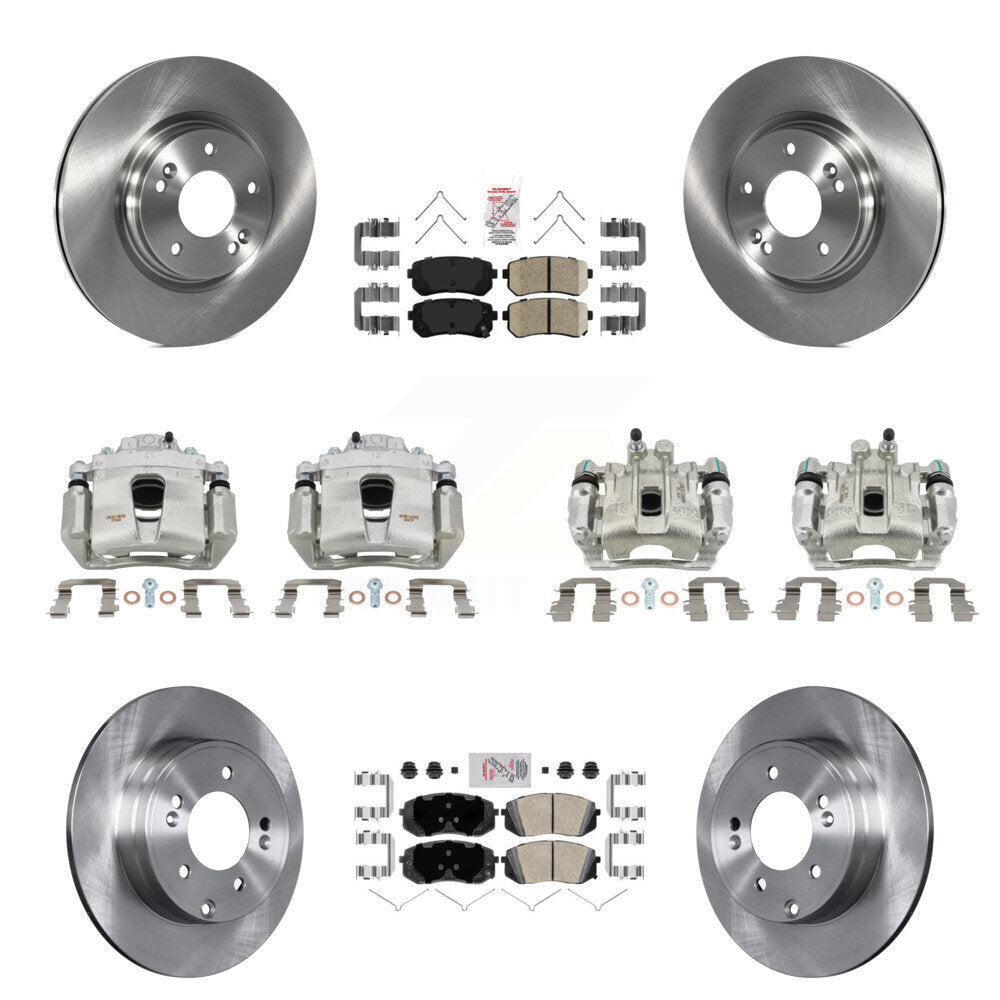 Transit Auto KC8-102205N Disc Brake Kit for 2016-2019 Kia Optima - Front and Rear product image