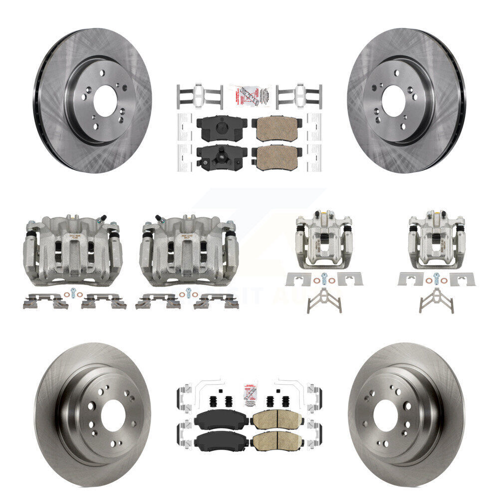 Transit Auto KC8-102216N Disc Brake Kit for 2012-2015 Honda Crosstour - Front and Rear product image