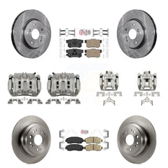Transit Auto KC8-102217N Disc Brake Kit for 2012-2015 Honda Crosstour - Front and Rear product image