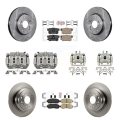 Transit Auto KC8-102220N Disc Brake Kit for 2010-2011 Honda Accord Crosstour - Front and Rear product image