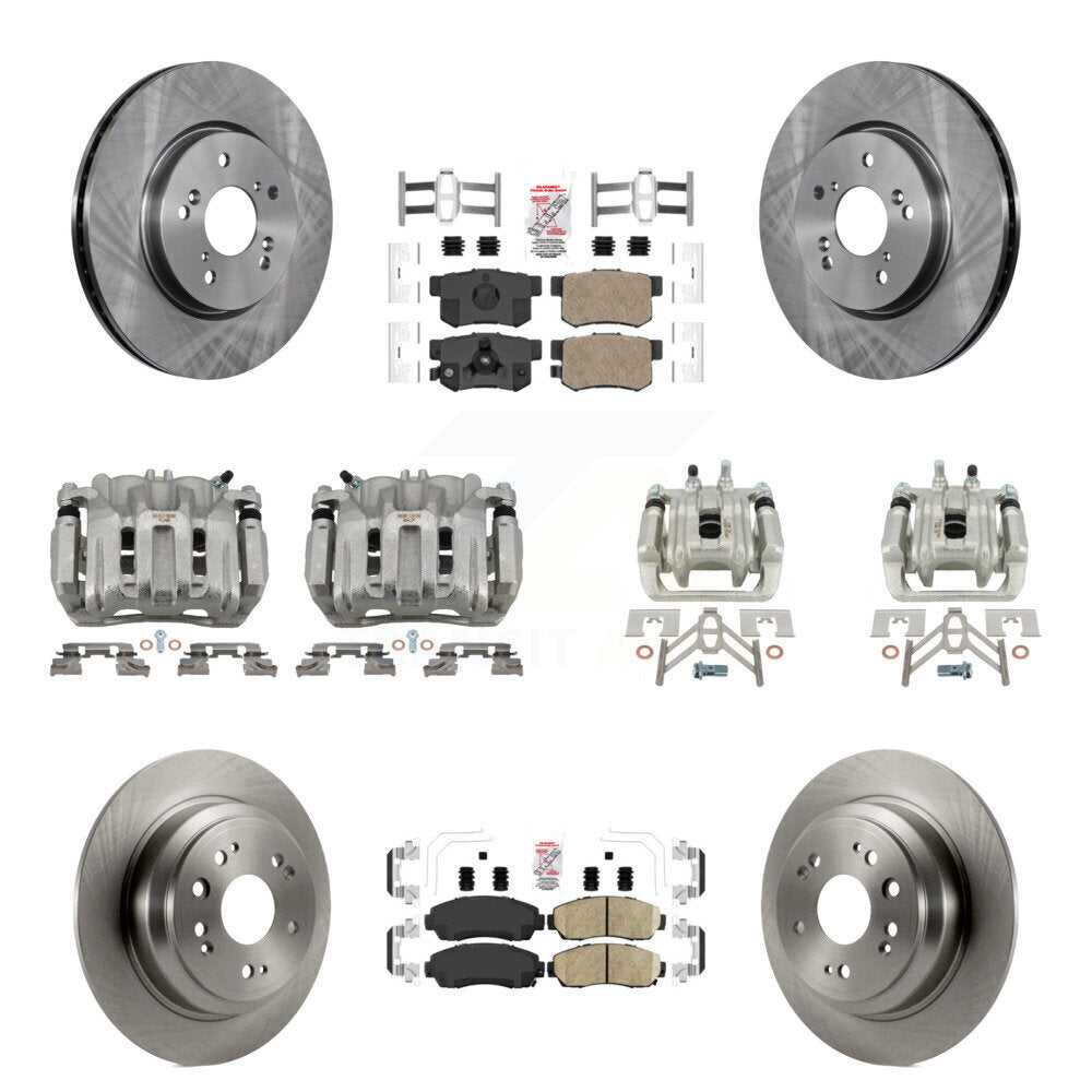 Transit Auto KC8-102222N Disc Brake Kit for 2010-2011 Honda Accord Crosstour - Front and Rear product image