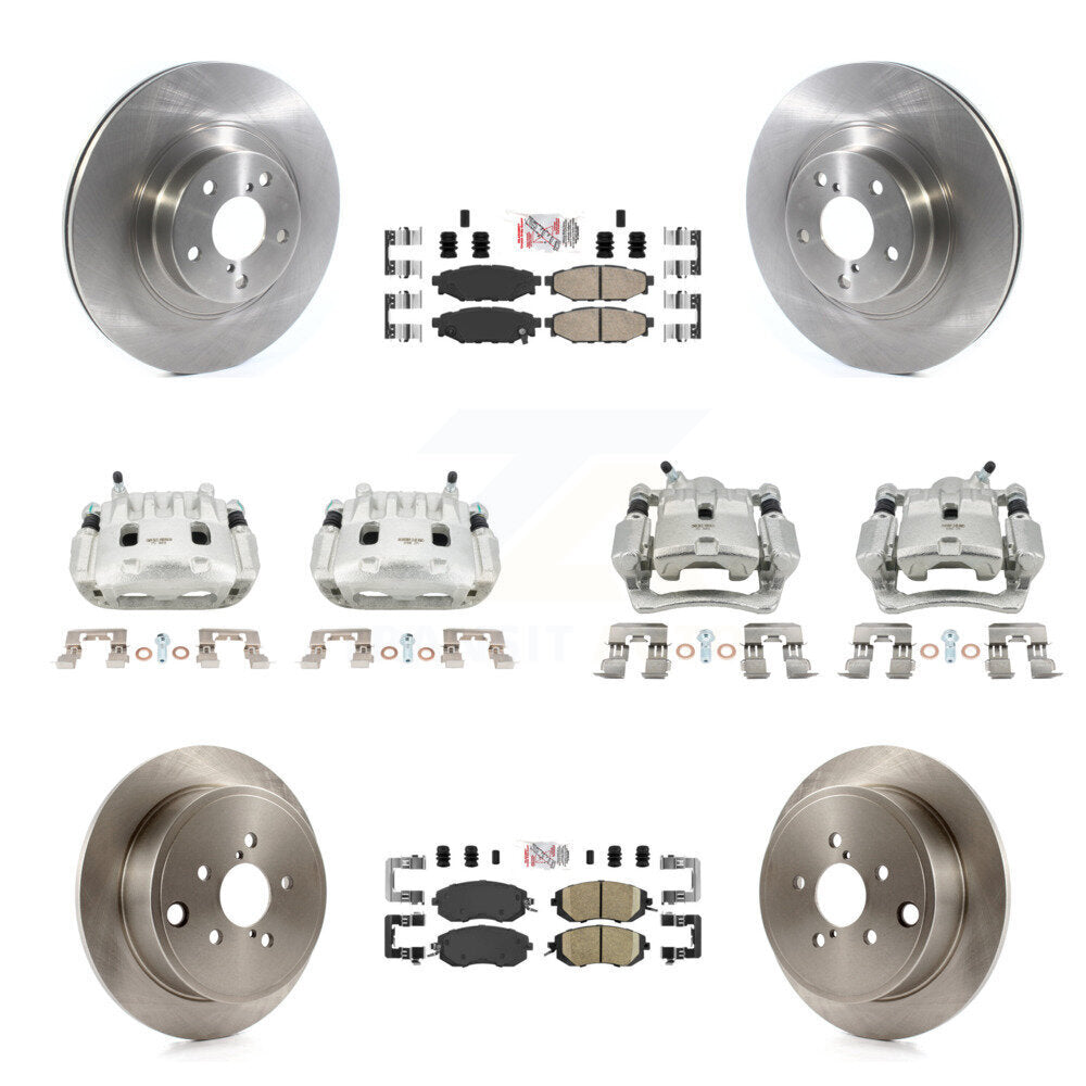 Transit Auto KC8-102224N Disc Brake Kit for 2011-2014 Subaru Impreza, Subaru Forester - Front and Rear product image