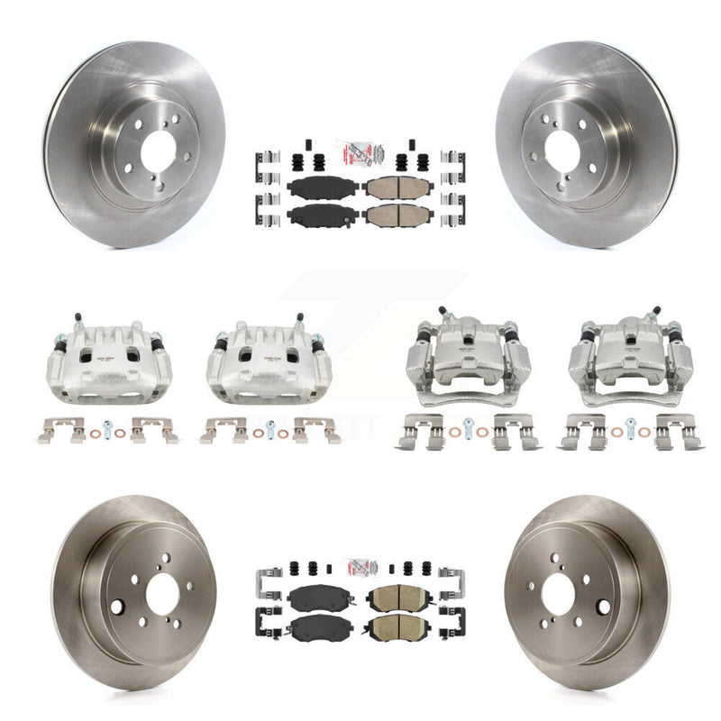 Transit Auto KC8-102224N Disc Brake Kit for 2011-2014 Subaru Impreza, Subaru Forester - Front and Rear product image