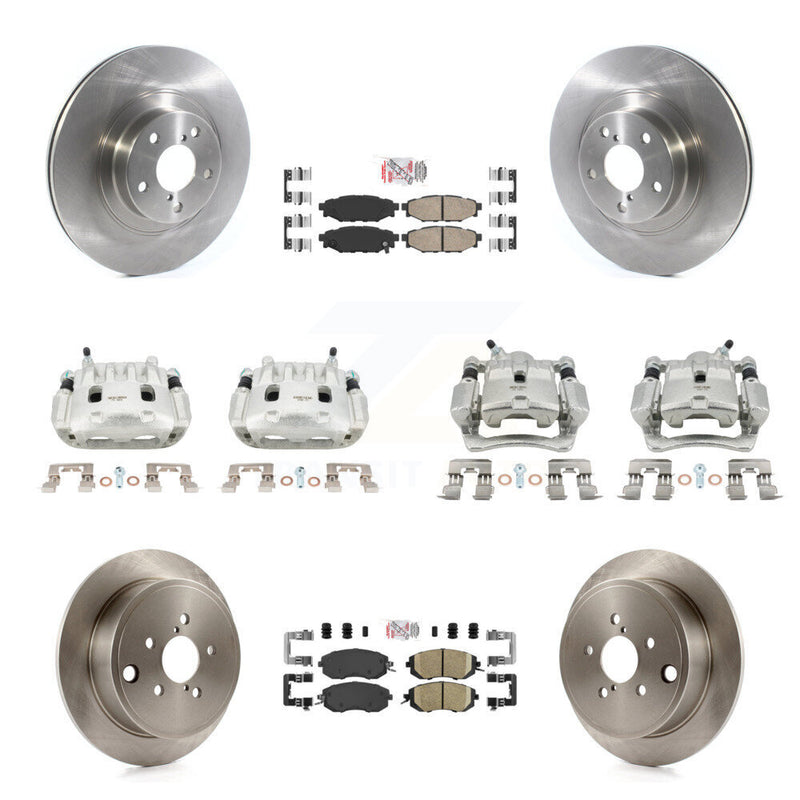 Transit Auto KC8-102226N Disc Brake Kit for 2011-2014 Subaru Impreza, Subaru Forester - Front and Rear product image