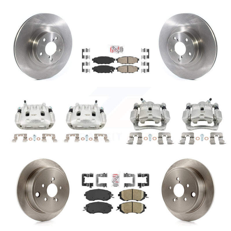 Transit Auto KC8-102227N Disc Brake Kit for 2011-2014 Subaru Impreza, Subaru Forester - Front and Rear product image