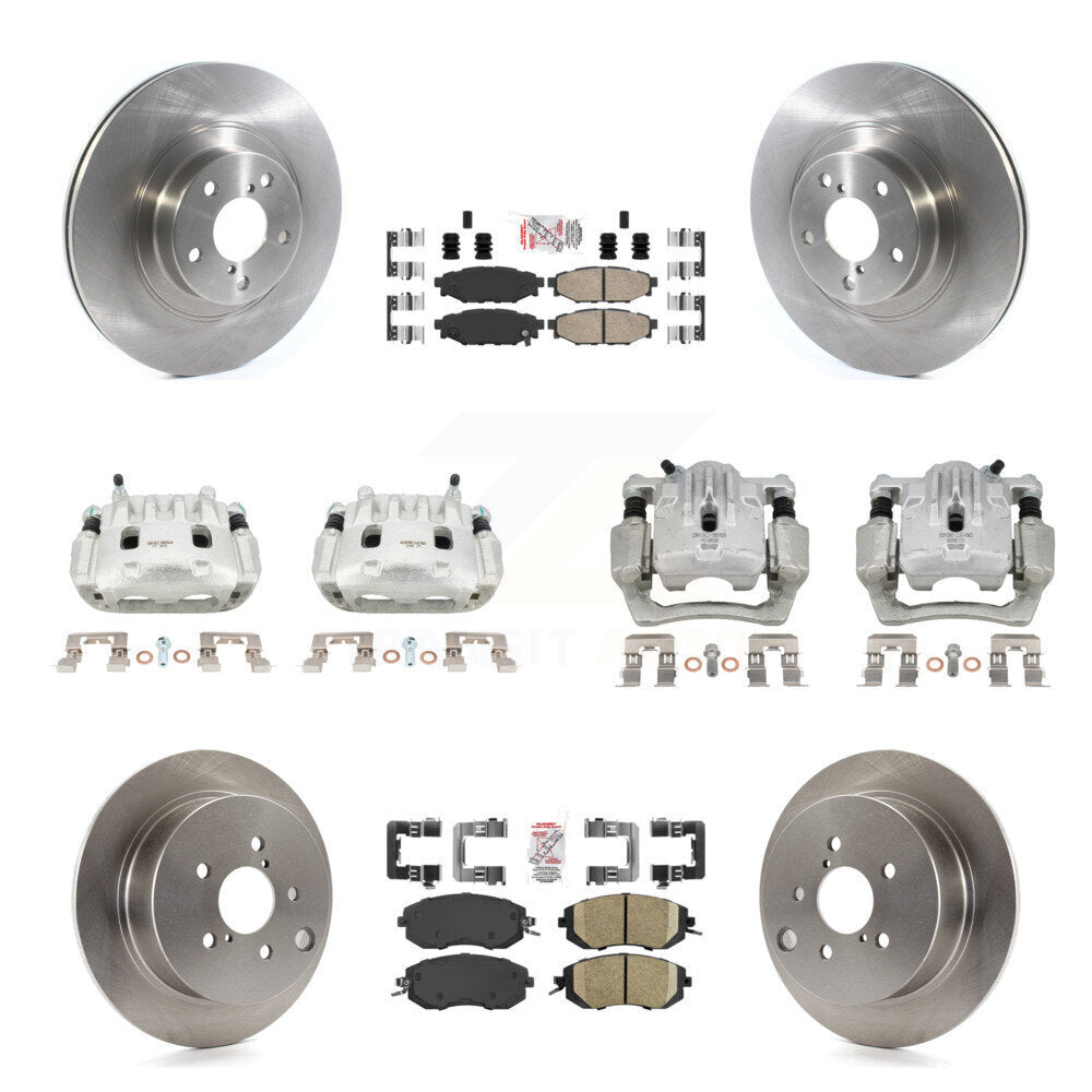 Transit Auto KC8-102229N Disc Brake Kit for 2013-2018 Subaru Crosstrek, Subaru Forester, Subaru XV Crosstrek - Front and Rear product image
