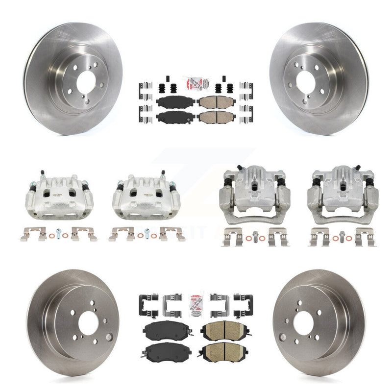 Transit Auto KC8-102229N Disc Brake Kit for 2013-2018 Subaru Crosstrek, Subaru Forester, Subaru XV Crosstrek - Front and Rear product image