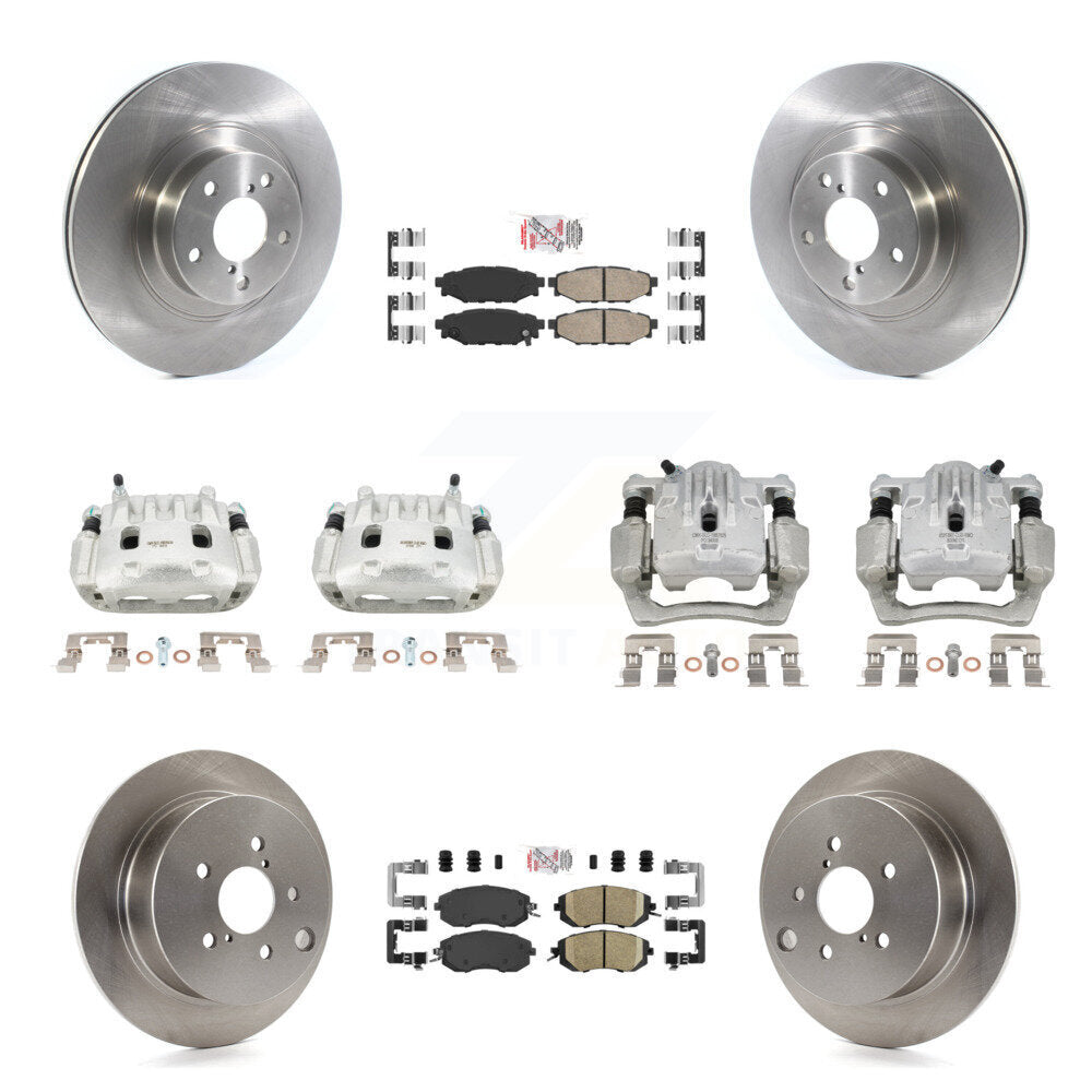 Transit Auto KC8-102230N Disc Brake Kit for 2013-2018 Subaru Crosstrek, Subaru Forester, Subaru XV Crosstrek - Front and Rear product image