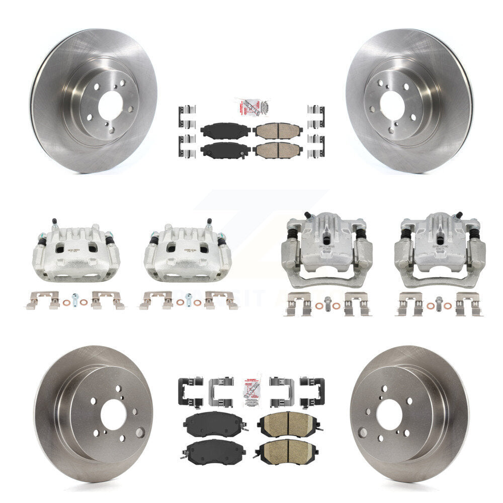Transit Auto KC8-102231N Disc Brake Kit for 2013-2018 Subaru Crosstrek, Subaru Forester, Subaru XV Crosstrek - Front and Rear product image