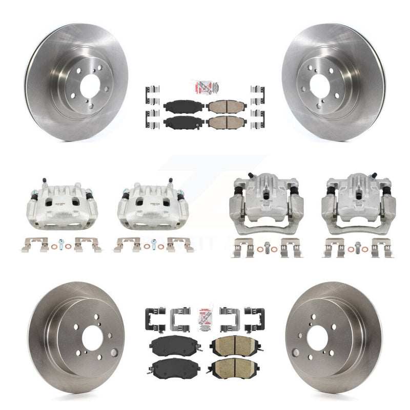 Transit Auto KC8-102231N Disc Brake Kit for 2013-2018 Subaru Crosstrek, Subaru Forester, Subaru XV Crosstrek - Front and Rear product image