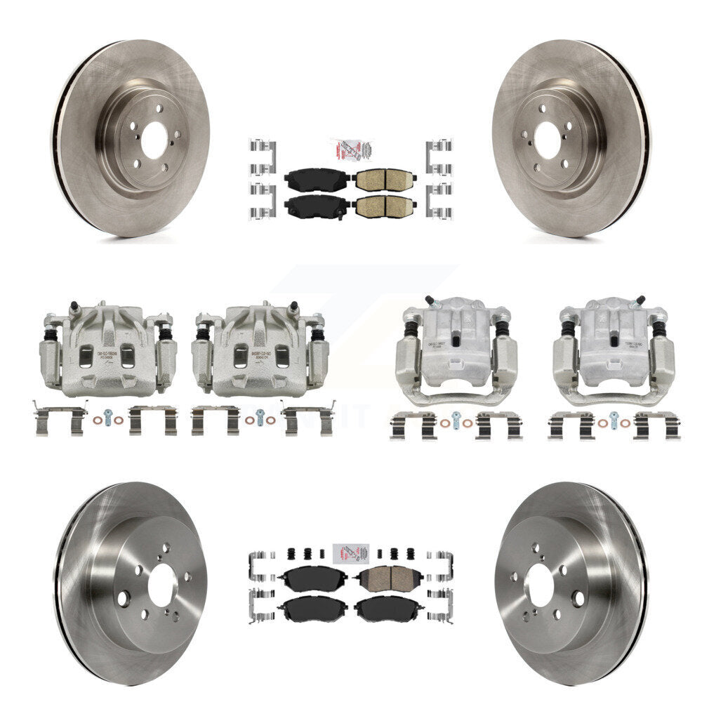 Transit Auto KC8-102232N Disc Brake Kit for 2014-2018 Subaru Forester - Front and Rear product image