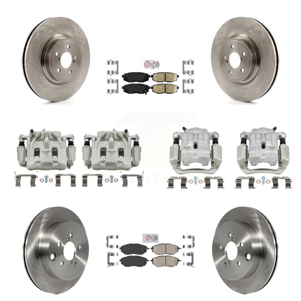 Transit Auto KC8-102233N Disc Brake Kit for 2014-2018 Subaru Forester - Front and Rear product image