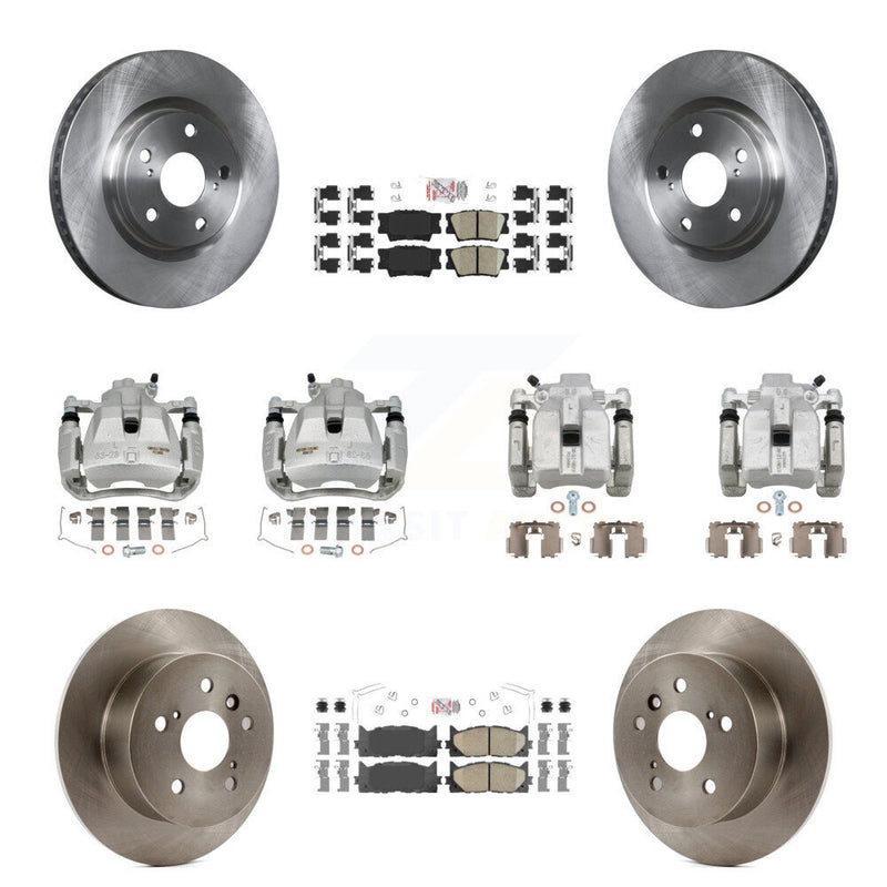 Transit Auto KC8-102236N Disc Brake Kit for 2007-2012 Lexus ES350, Toyota Camry, Toyota Avalon - Front and Rear product image