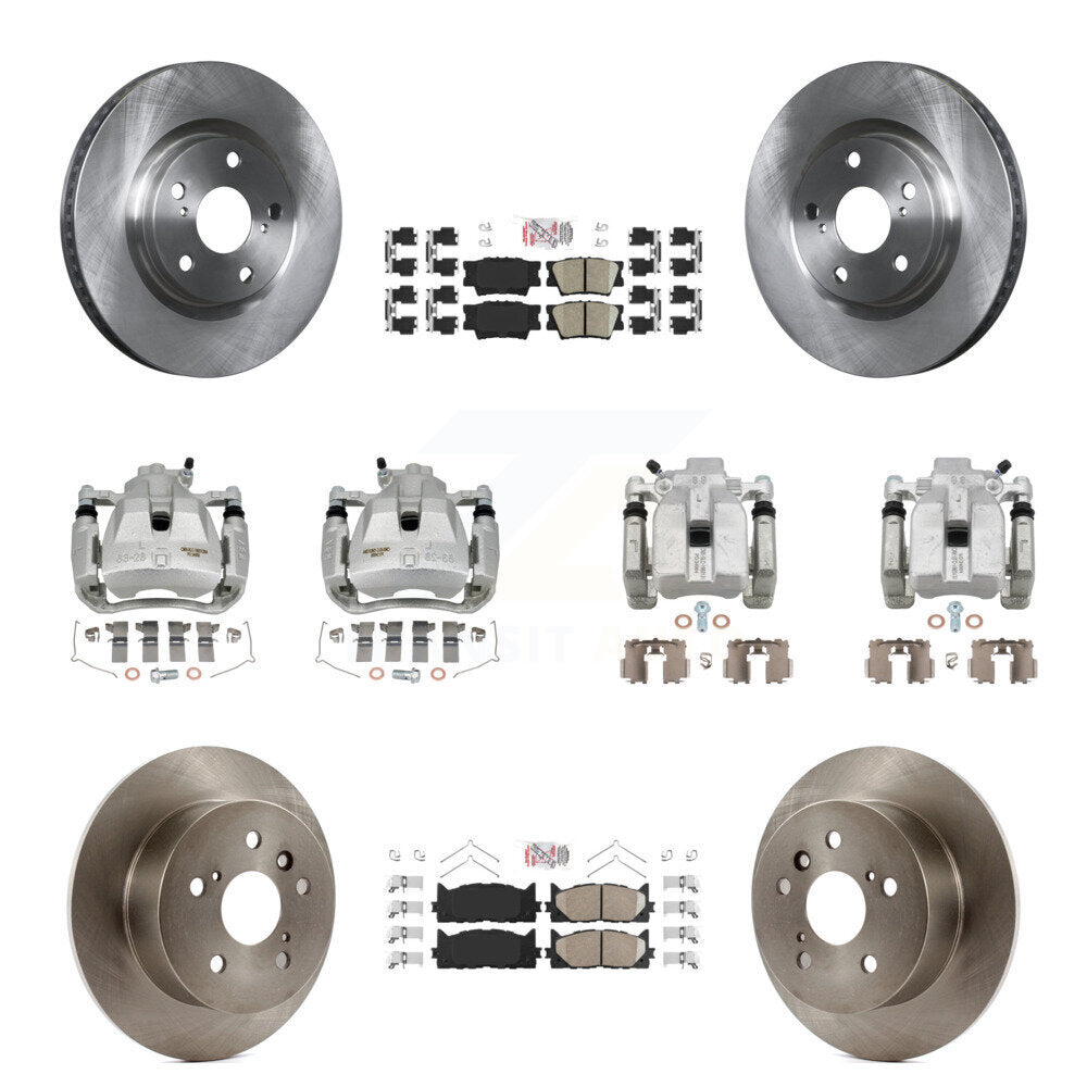 Transit Auto KC8-102237N Disc Brake Kit for 2007-2012 Lexus ES350, Toyota Camry, Toyota Avalon - Front and Rear product image