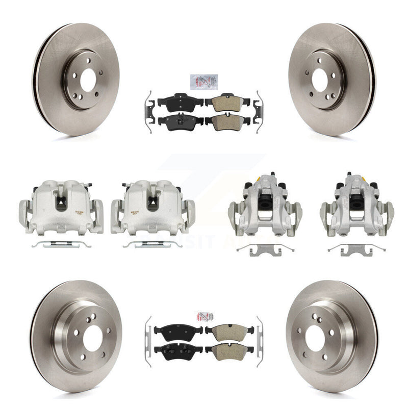 Transit Auto KC8-102238N Disc Brake Kit for 2007-2009 Mercedes-Benz E550 - Front and Rear product image
