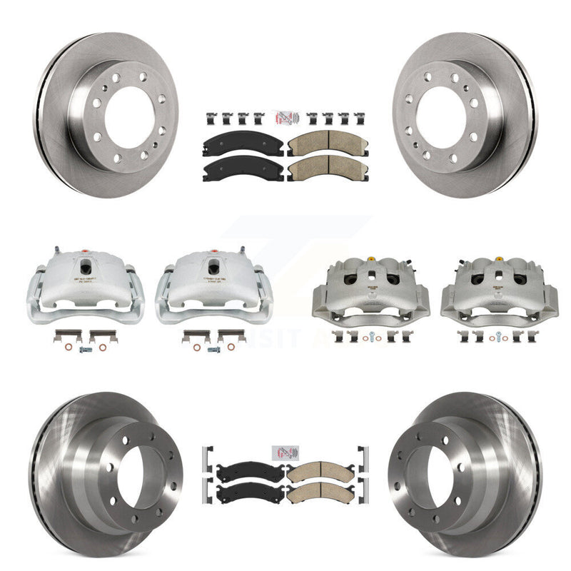 Transit Auto KC8-102240N Disc Brake Kit for 2009-2020 Chevrolet Express 4500, GMC Savana 4500 - Front and Rear product image