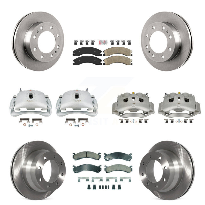 Transit Auto KC8-102241N Disc Brake Kit for 2009-2020 Chevrolet Express 4500, GMC Savana 4500 - Front and Rear product image