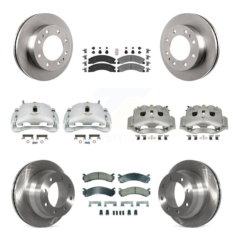 Transit Auto KC8-102244N Disc Brake Kit for 2009-2020 Chevrolet Express 4500, GMC Savana 4500 - Front and Rear product image