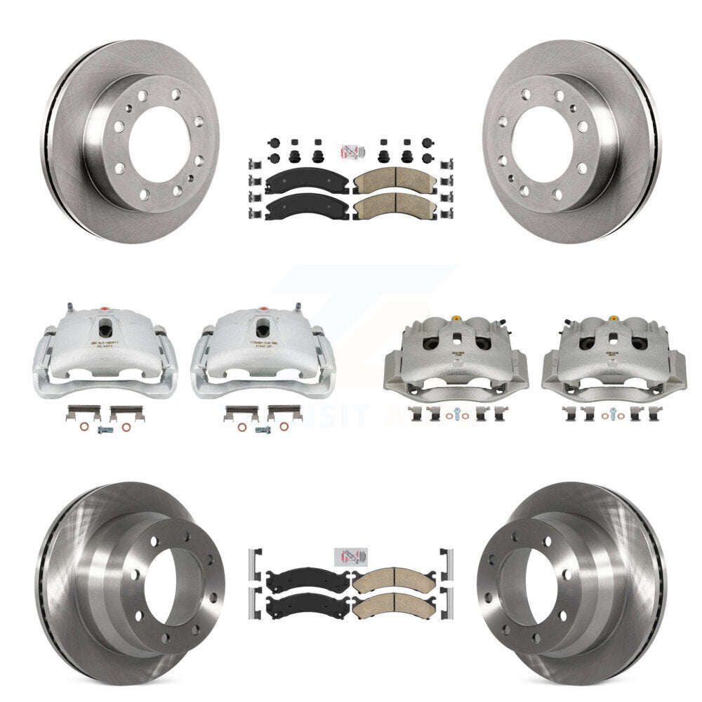 Transit Auto KC8-102246N Disc Brake Kit for 2009-2020 Chevrolet Express 4500, GMC Savana 4500 - Front and Rear product image