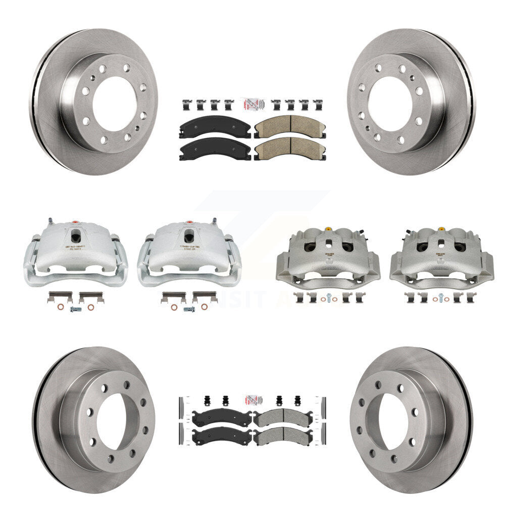 Transit Auto KC8-102248N Disc Brake Kit for 2010-2011 Chevrolet Express 4500 - Front and Rear product image