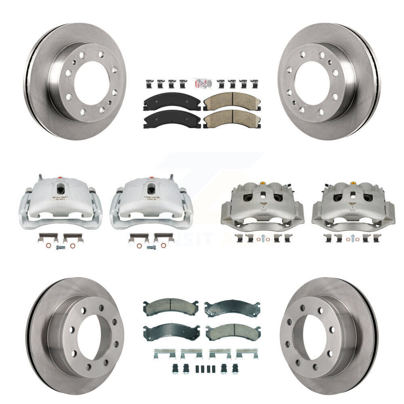 Transit Auto KC8-102250N Disc Brake Kit for 2010-2011 Chevrolet Express 4500 - Front and Rear product image