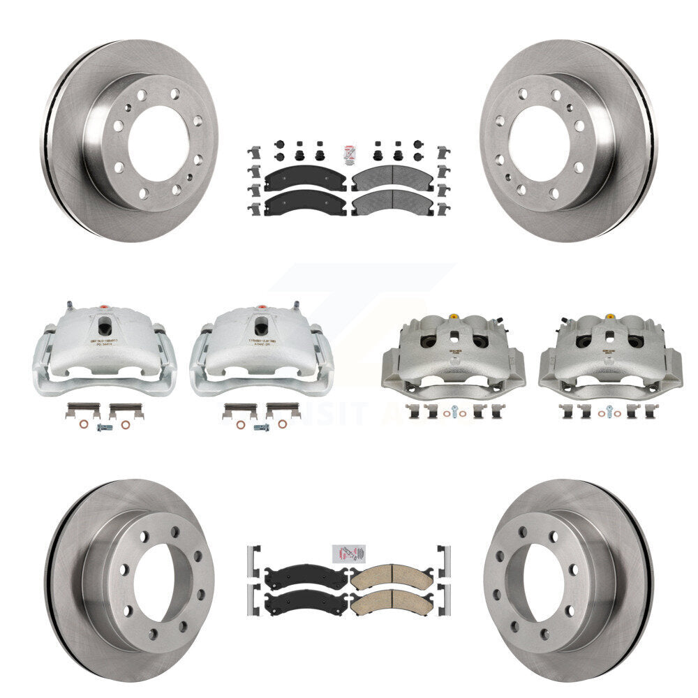 Transit Auto KC8-102252N Disc Brake Kit for 2010-2011 Chevrolet Express 4500 - Front and Rear product image