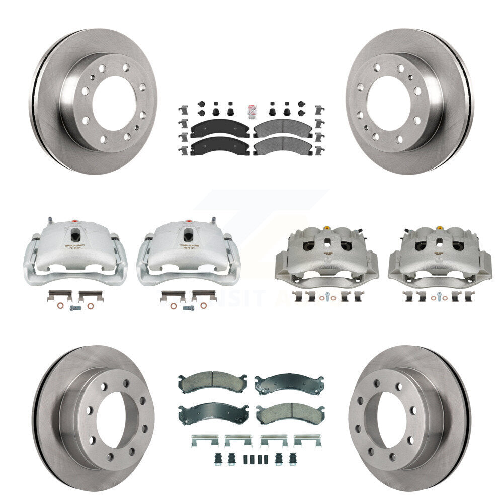 Transit Auto KC8-102253N Disc Brake Kit for 2010-2011 Chevrolet Express 4500 - Front and Rear product image