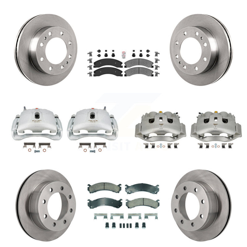 Transit Auto KC8-102253N Disc Brake Kit for 2010-2011 Chevrolet Express 4500 - Front and Rear product image