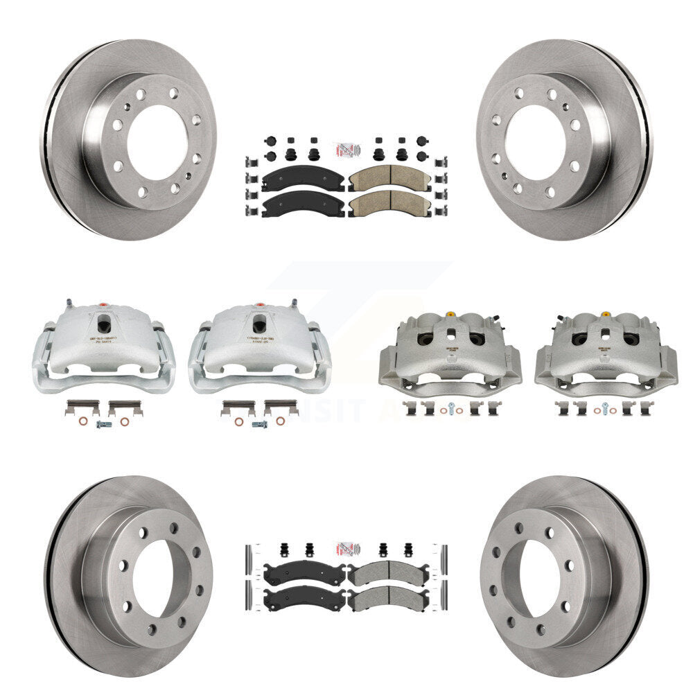Transit Auto KC8-102254N Disc Brake Kit for 2010-2011 Chevrolet Express 4500 - Front and Rear product image