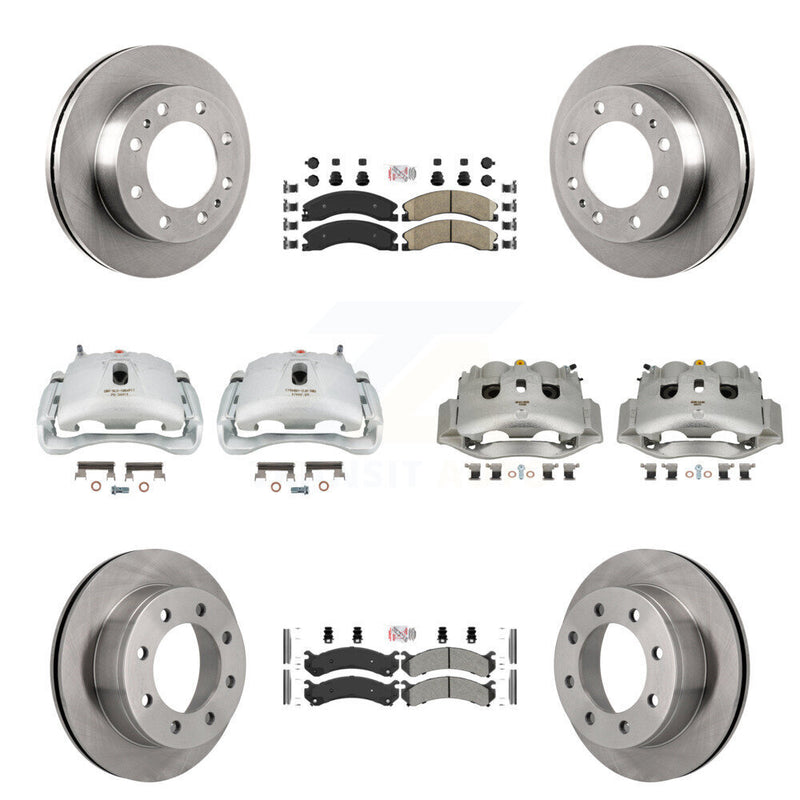 Transit Auto KC8-102254N Disc Brake Kit for 2010-2011 Chevrolet Express 4500 - Front and Rear product image