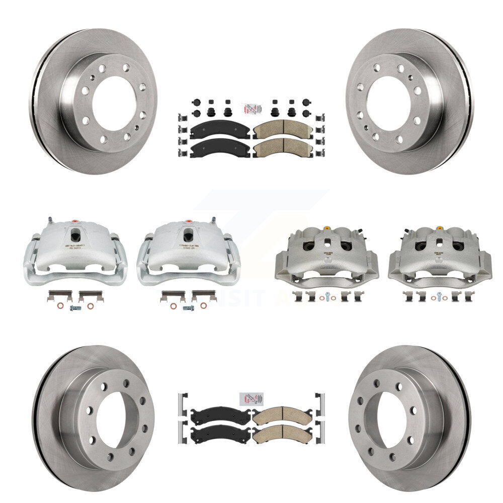 Transit Auto KC8-102255N Disc Brake Kit for 2010-2011 Chevrolet Express 4500 - Front and Rear product image