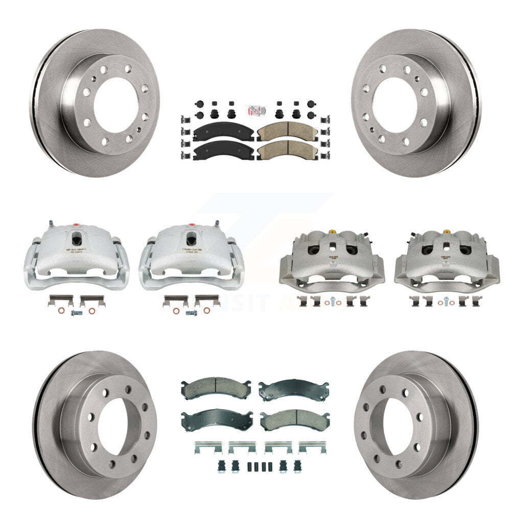 Transit Auto KC8-102256N Disc Brake Kit for 2010-2011 Chevrolet Express 4500 - Front and Rear product image