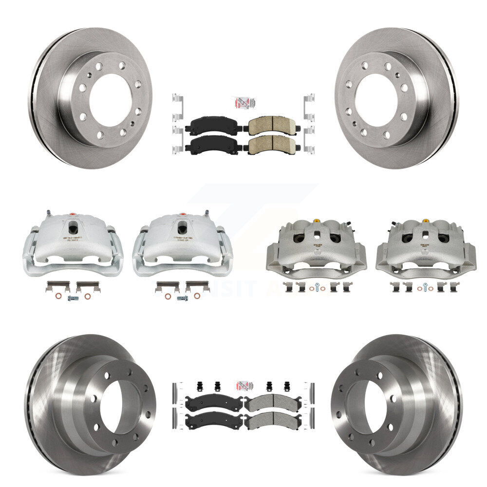 Transit Auto KC8-102257N Disc Brake Kit for 2016 Chevrolet Express 4500 - Front and Rear product image