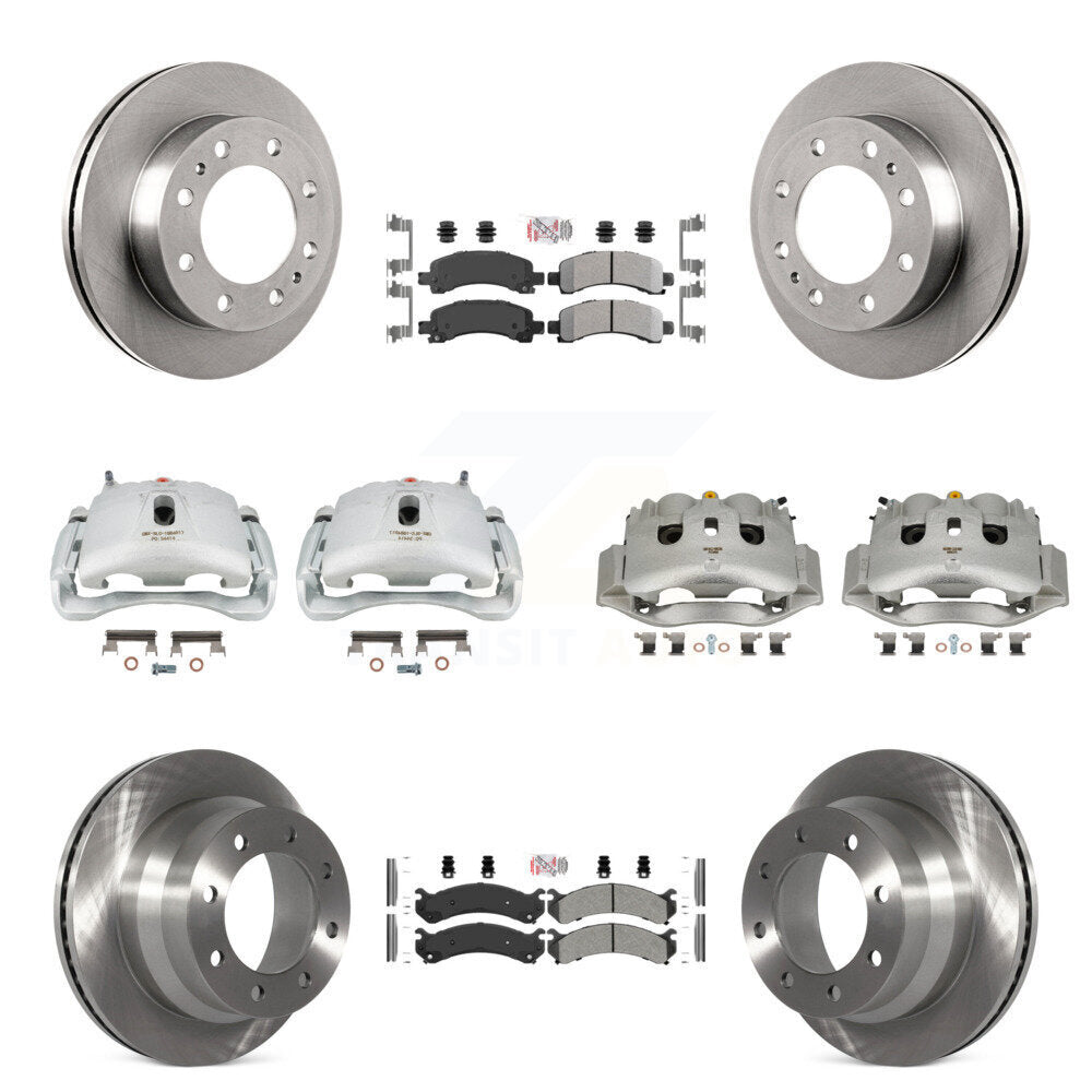 Transit Auto KC8-102260N Disc Brake Kit for 2016 Chevrolet Express 4500 - Front and Rear product image