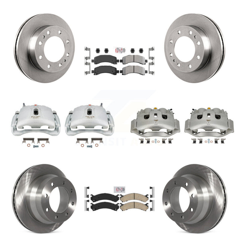 Transit Auto KC8-102261N Disc Brake Kit for 2016 Chevrolet Express 4500 - Front and Rear product image
