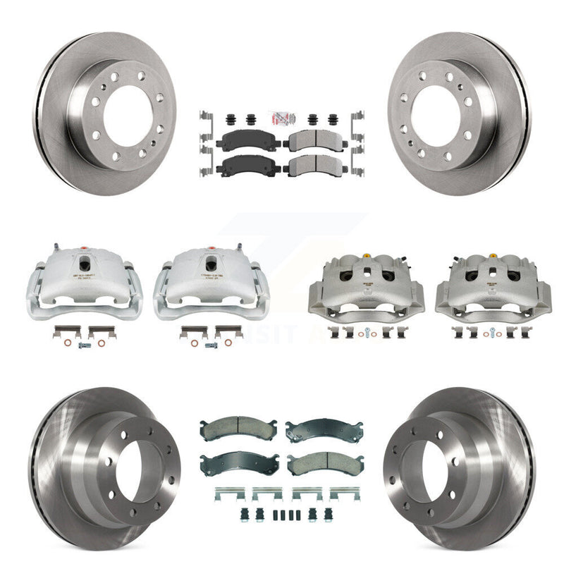 Transit Auto KC8-102262N Disc Brake Kit for 2016 Chevrolet Express 4500 - Front and Rear product image