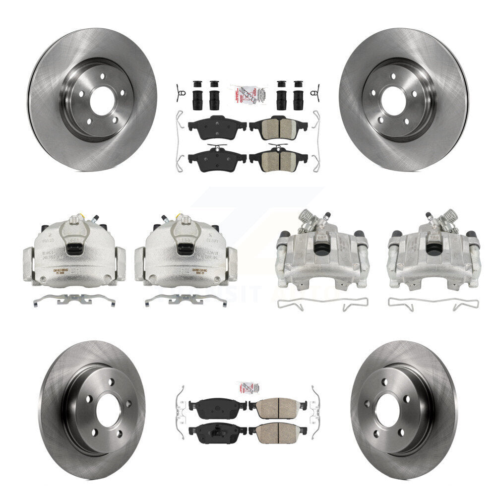 Transit Auto KC8-102263N Disc Brake Kit for 2013-2018 Ford Focus - Front and Rear product image