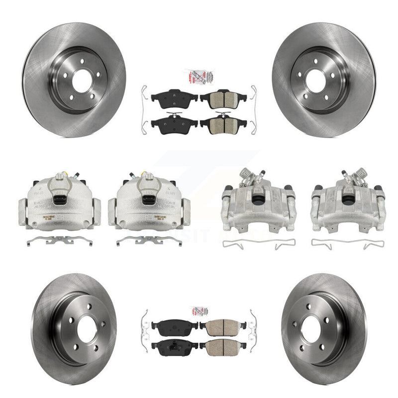 Transit Auto KC8-102264N Disc Brake Kit for 2013-2018 Ford Focus - Front and Rear product image
