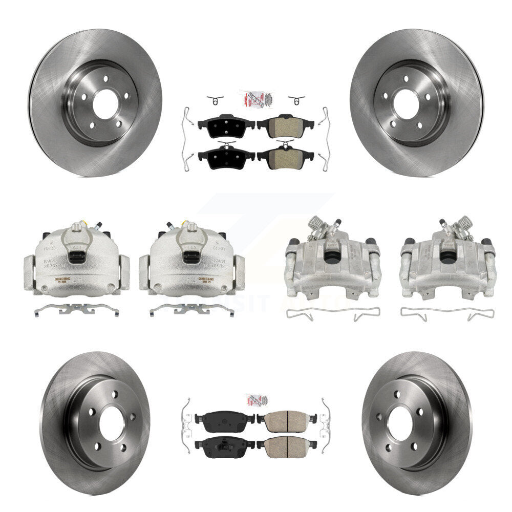 Transit Auto KC8-102265N Disc Brake Kit for 2013-2018 Ford Focus - Front and Rear product image