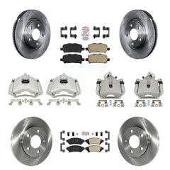 Transit Auto KC8-102275N Disc Brake Kit for 2005-2009 Buick Allure, Buick LaCrosse, Pontiac Grand Prix - Front and Rear product image