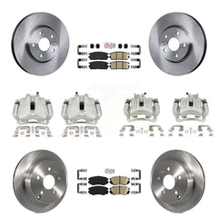 Transit Auto KC8-102280N Disc Brake Kit for 2010-2017 Chevrolet Equinox, GMC Terrain - Front and Rear product image