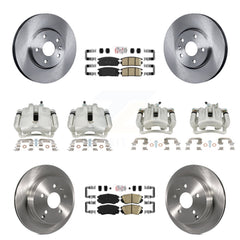 Transit Auto KC8-102281N Disc Brake Kit for 2010-2017 Chevrolet Equinox, GMC Terrain - Front and Rear product image