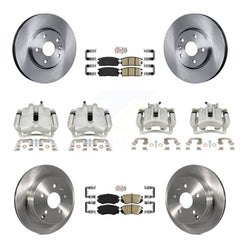 Transit Auto KC8-102282N Disc Brake Kit for 2010-2017 Chevrolet Equinox, GMC Terrain - Front and Rear product image