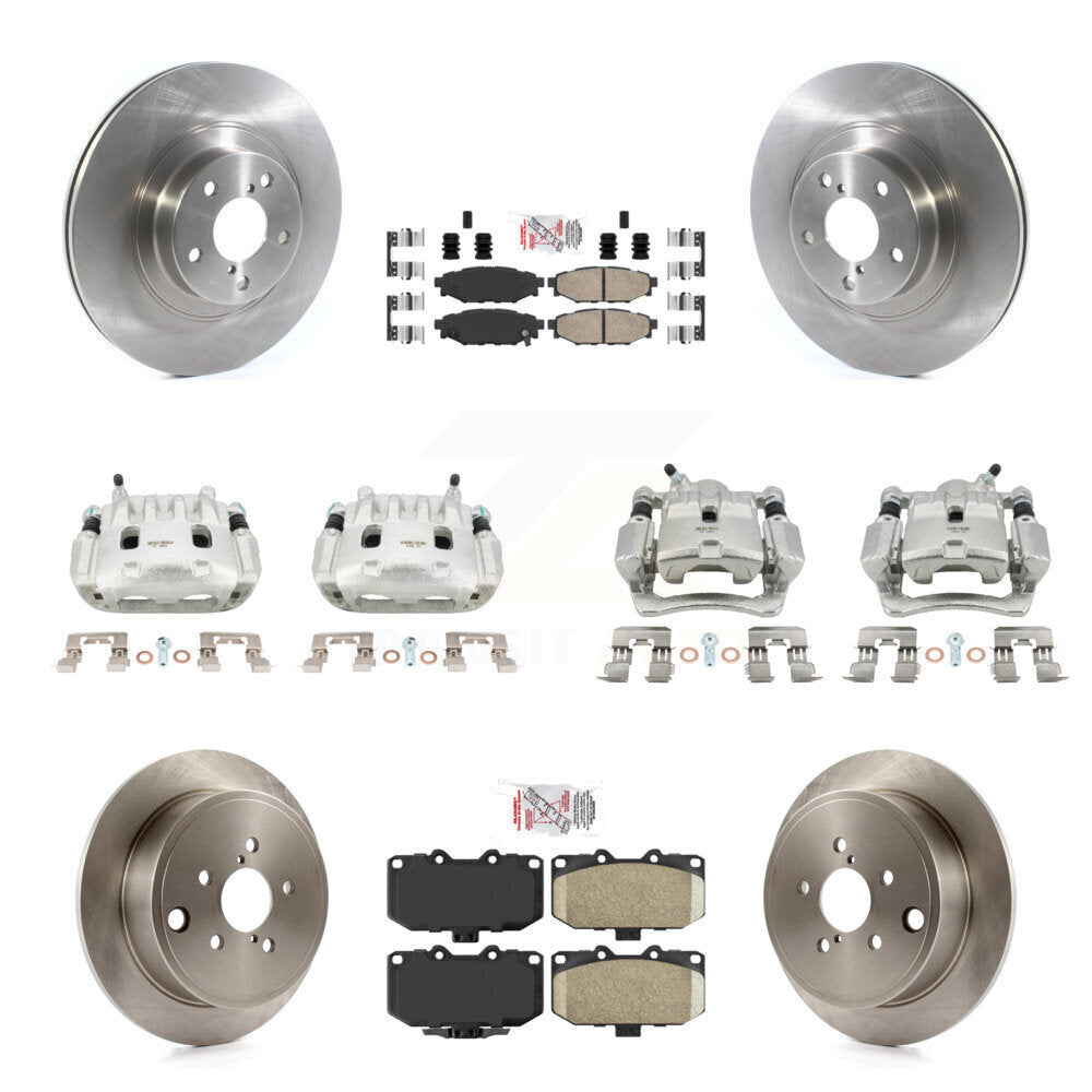 Transit Auto KC8-102285N Disc Brake Kit for 2008 Subaru Impreza - Front and Rear product image