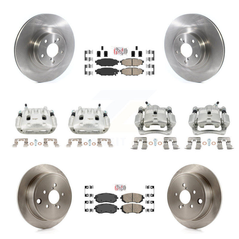 Transit Auto KC8-102286N Disc Brake Kit for 2008-2013 Subaru WRX, Subaru Impreza, Subaru Forester - Front and Rear product image