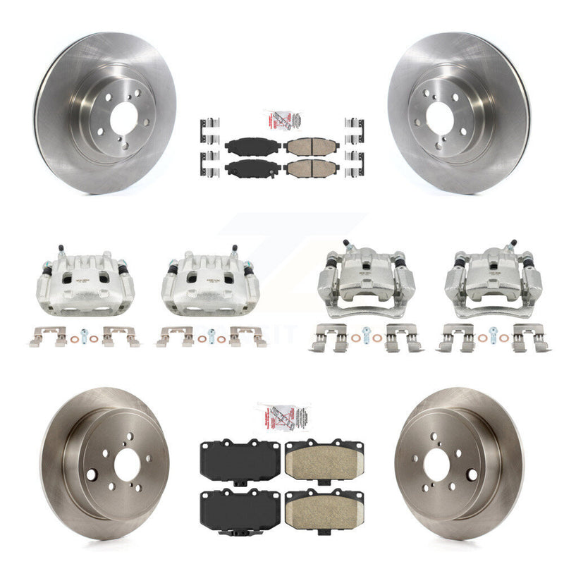 Transit Auto KC8-102288N Disc Brake Kit for 2008 Subaru Impreza - Front and Rear product image